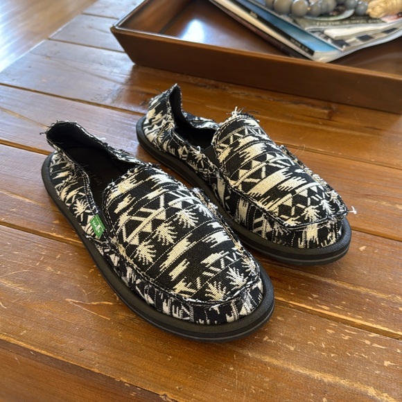 Sanuk Donna Sidewalk Surfer Size 8 - Picture 1 of 6